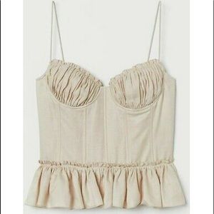 BROCK X H&M CORSET TOP